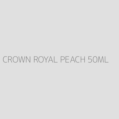 Product CROWN ROYAL PEACH 50ML
