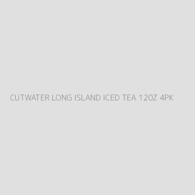 Product CUTWATER LONG ISLAND ICED TEA 120Z 4PK