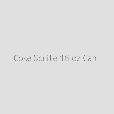 Product Coke Sprite 16 oz Can