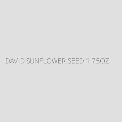 Product DAVID SUNFLOWER SEED 1.75OZ