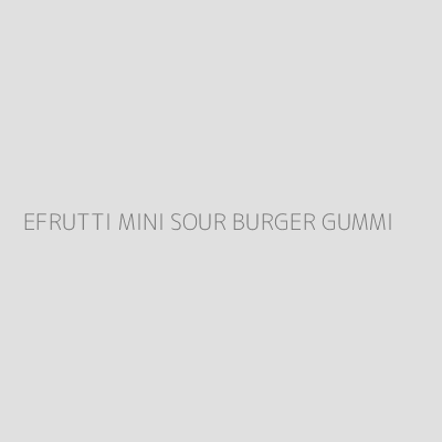 Product EFRUTTI MINI SOUR BURGER GUMMI