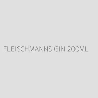 Product FLEISCHMANNS GIN 200ML