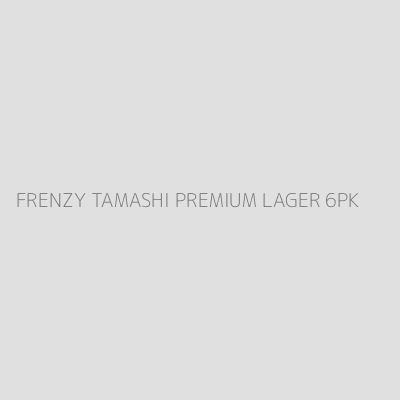 Product FRENZY TAMASHI PREMIUM LAGER 6PK