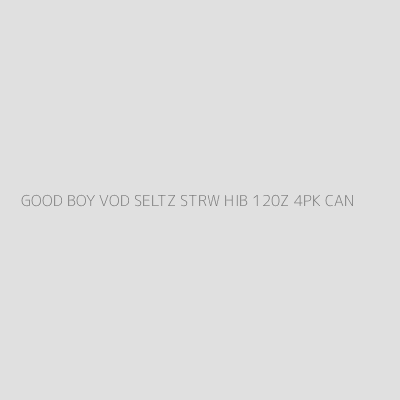 Product GOOD BOY VOD SELTZ STRW HIB 120Z 4PK CAN
