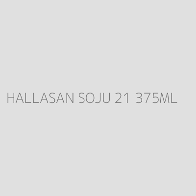 Product HALLASAN SOJU 21 375ML