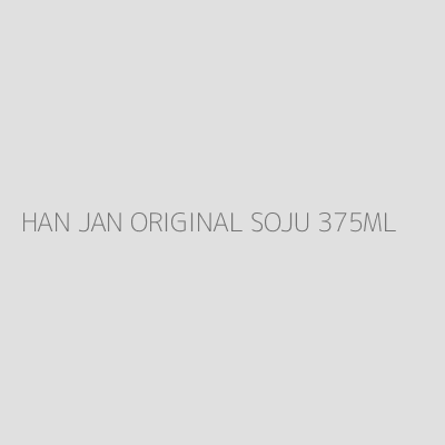 Product HAN JAN ORIGINAL SOJU 375ML