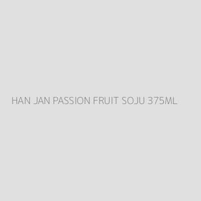 Product HAN JAN PASSION FRUIT SOJU 375ML