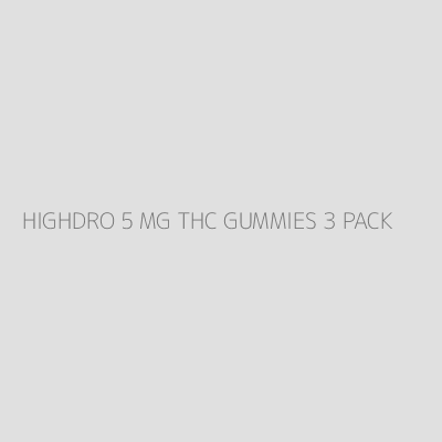 Product HIGHDRO 5 MG THC GUMMIES 3 PACK