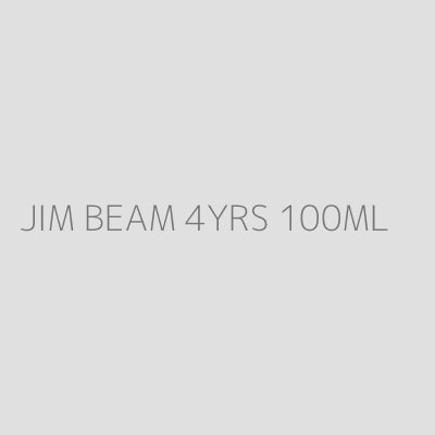 Product JIM BEAM 4YRS 100ML