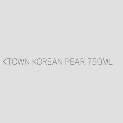 Product KTOWN KOREAN PEAR 750ML