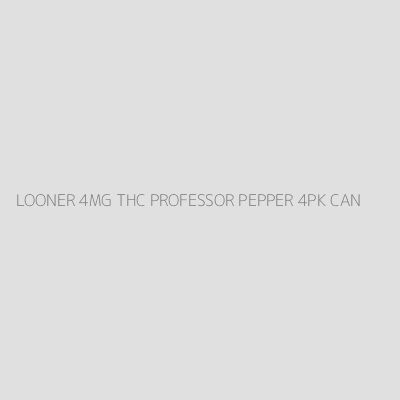 Product LOONER 4MG THC PROFESSOR PEPPER 4PK CAN