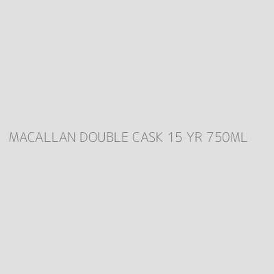 Product MACALLAN DOUBLE CASK 15 YR 750ML