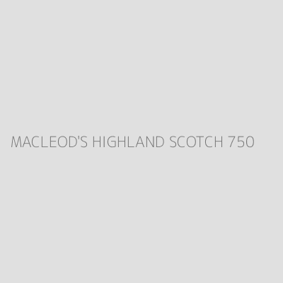 Product MACLEOD'S HIGHLAND SCOTCH 750