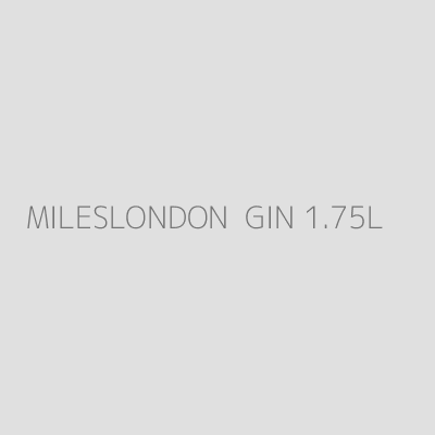 Product MILESLONDON  GIN 1.75L