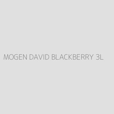 Product MOGEN DAVID BLACKBERRY 3L