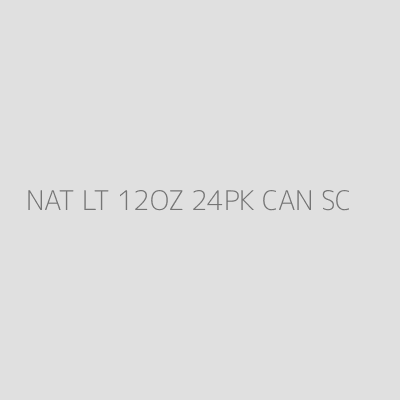 Product NAT LT 12OZ 24PK CAN SC