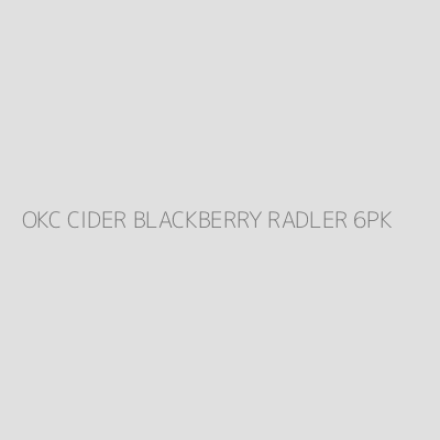 Product OKC CIDER BLACKBERRY RADLER 6PK