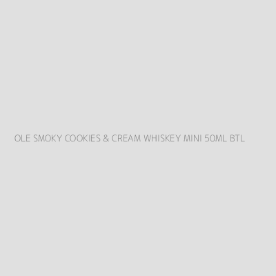 Product OLE SMOKY COOKIES & CREAM WHISKEY MINI 50ML BTL
