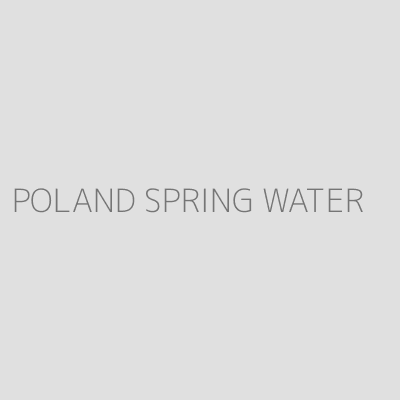 Product POLAND SPRING WATER