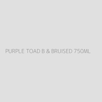 Product PURPLE TOAD B & BRUISED 750ML