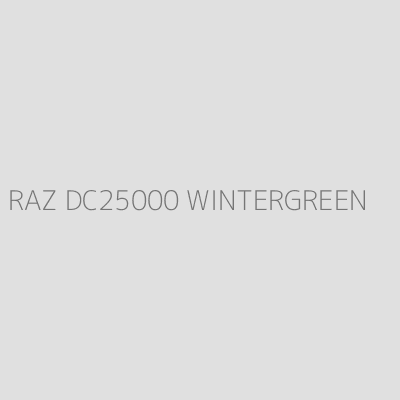 Product RAZ DC25000 WINTERGREEN