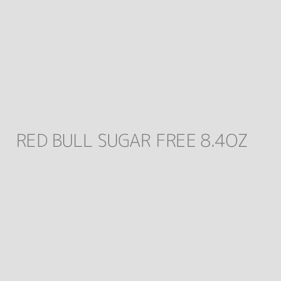 Product RED BULL SUGAR FREE 8.4OZ