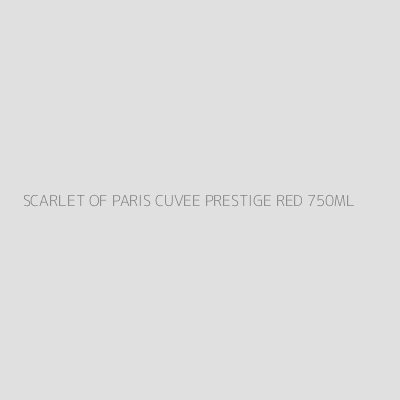 Product SCARLET OF PARIS CUVEE PRESTIGE RED 750ML
