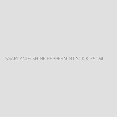 Product SGARLANDS SHINE PEPPERMINT STICK 750ML