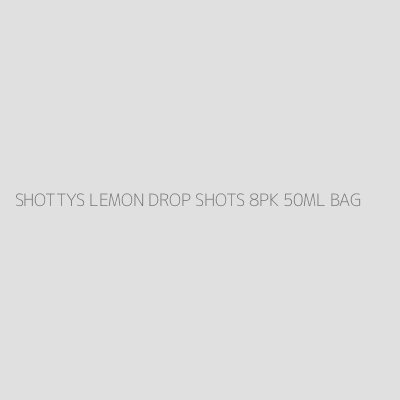 Product SHOTTYS LEMON DROP SHOTS 8PK 50ML BAG