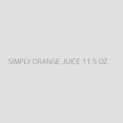 Product SIMPLY ORANGE JUICE 11.5 OZ