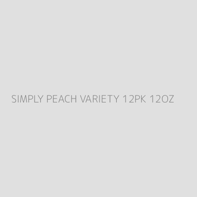 Product SIMPLY PEACH VARIETY 12PK 12OZ