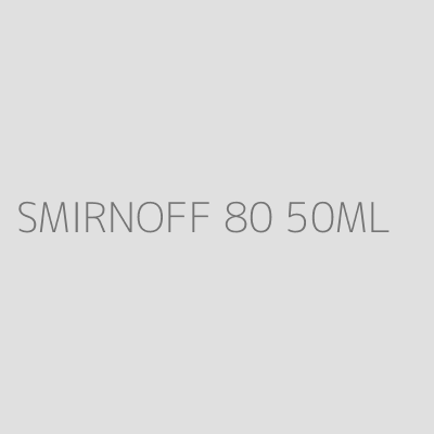 Product SMIRNOFF 80 50ML