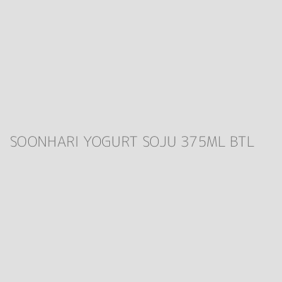 Product SOONHARI YOGURT SOJU 375ML BTL