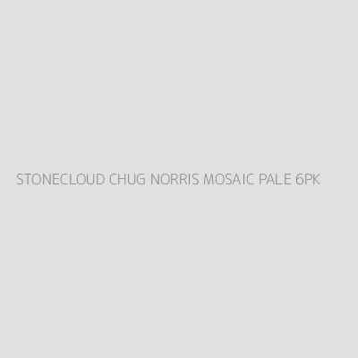 Product STONECLOUD CHUG NORRIS MOSAIC PALE 6PK