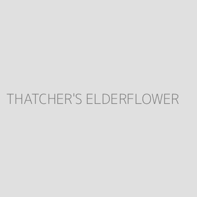 Product THATCHER'S ELDERFLOWER