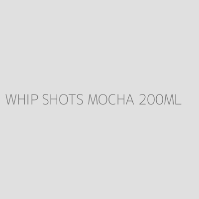 Product WHIP SHOTS MOCHA 200ML