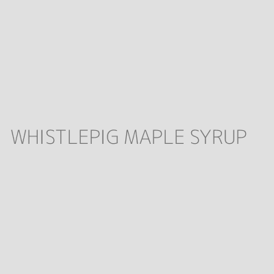 Product WHISTLEPIG MAPLE SYRUP