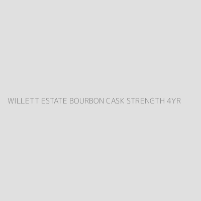 Product WILLETT ESTATE BOURBON CASK STRENGTH 4YR