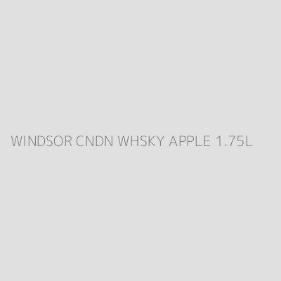 Product WINDSOR CNDN WHSKY APPLE 1.75L