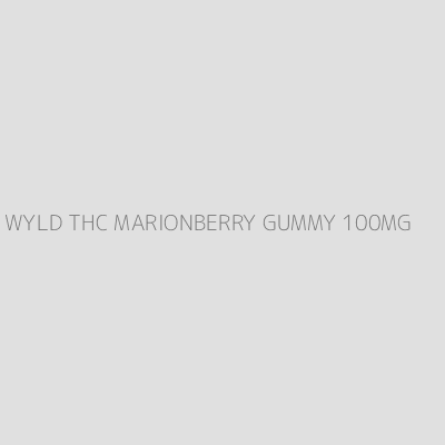 Product WYLD THC MARIONBERRY GUMMY 100MG