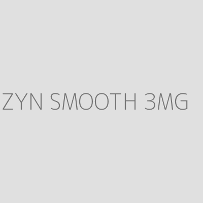 Product ZYN SMOOTH 3MG
