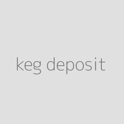 Product keg deposit