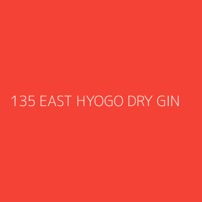Product 135 EAST HYOGO DRY GIN