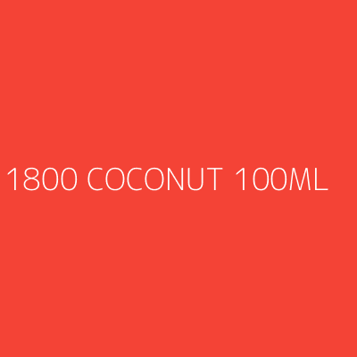 Product 1800 COCONUT 100ML