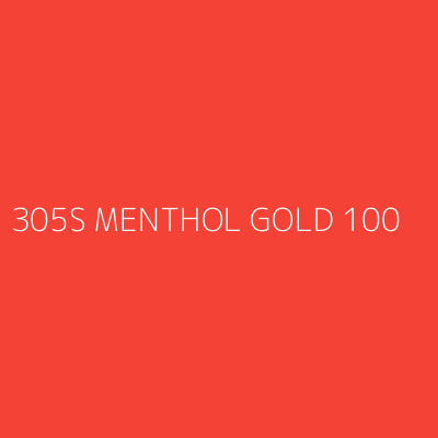 Product 305S MENTHOL GOLD 100