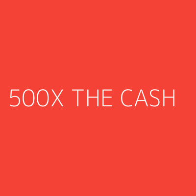 Product 500X THE CASH