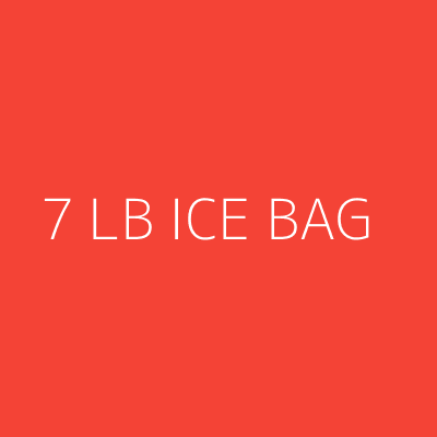 Product 7 LB ICE BAG