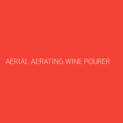 Product AERIAL AERATING WINE POURER