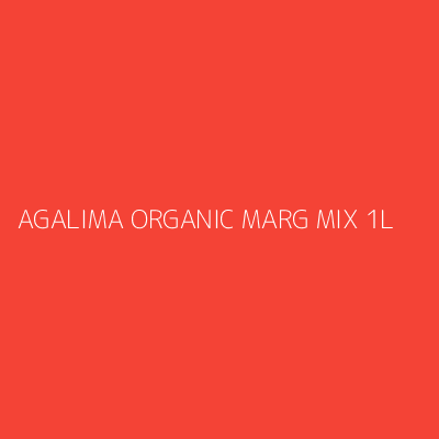 Product AGALIMA ORGANIC MARG MIX 1L