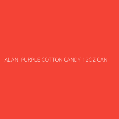 Product ALANI PURPLE COTTON CANDY 12OZ CAN